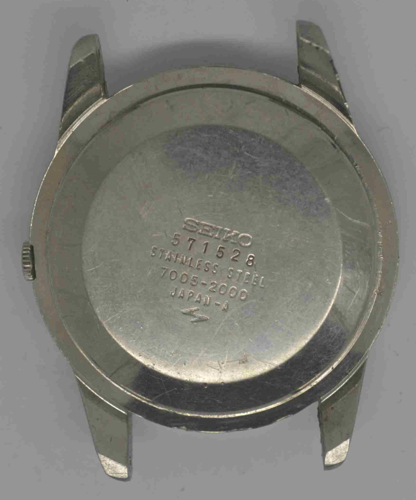Vintage SEIKO Steel Wristwatch. Ref: 7005-2000, Cal: 7009A. For Repairs