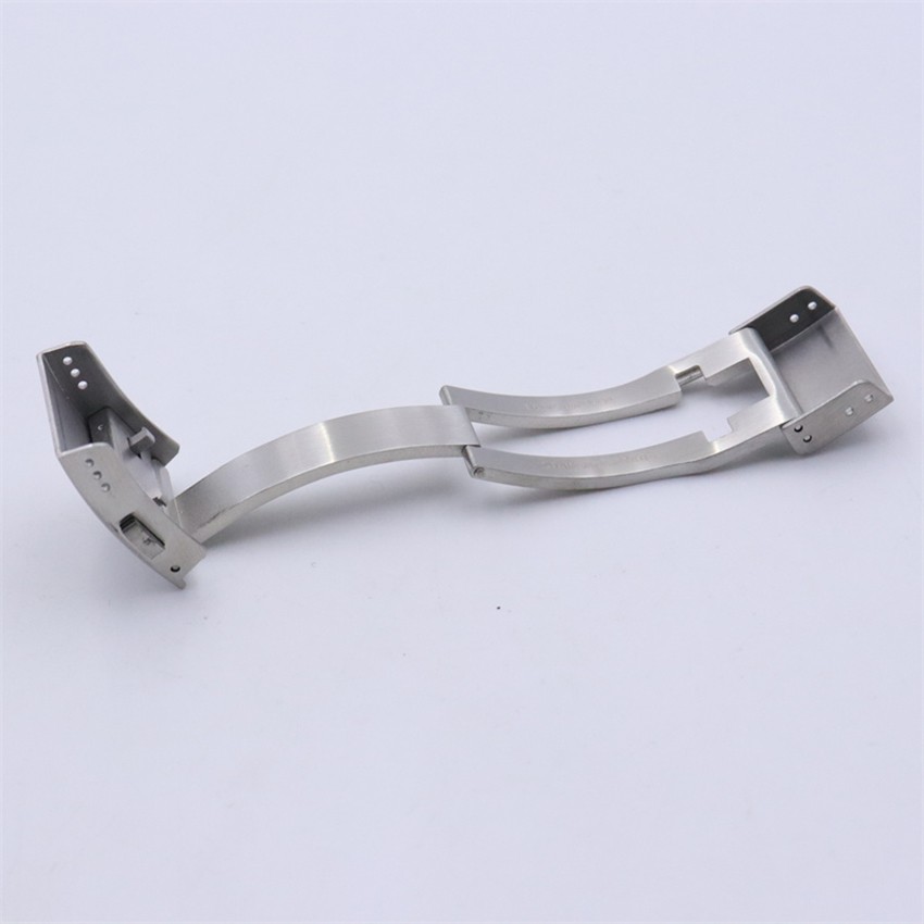 19MM Stainless Steel Folding Buckle For Silicone Watch Strap Rubber Watch Band