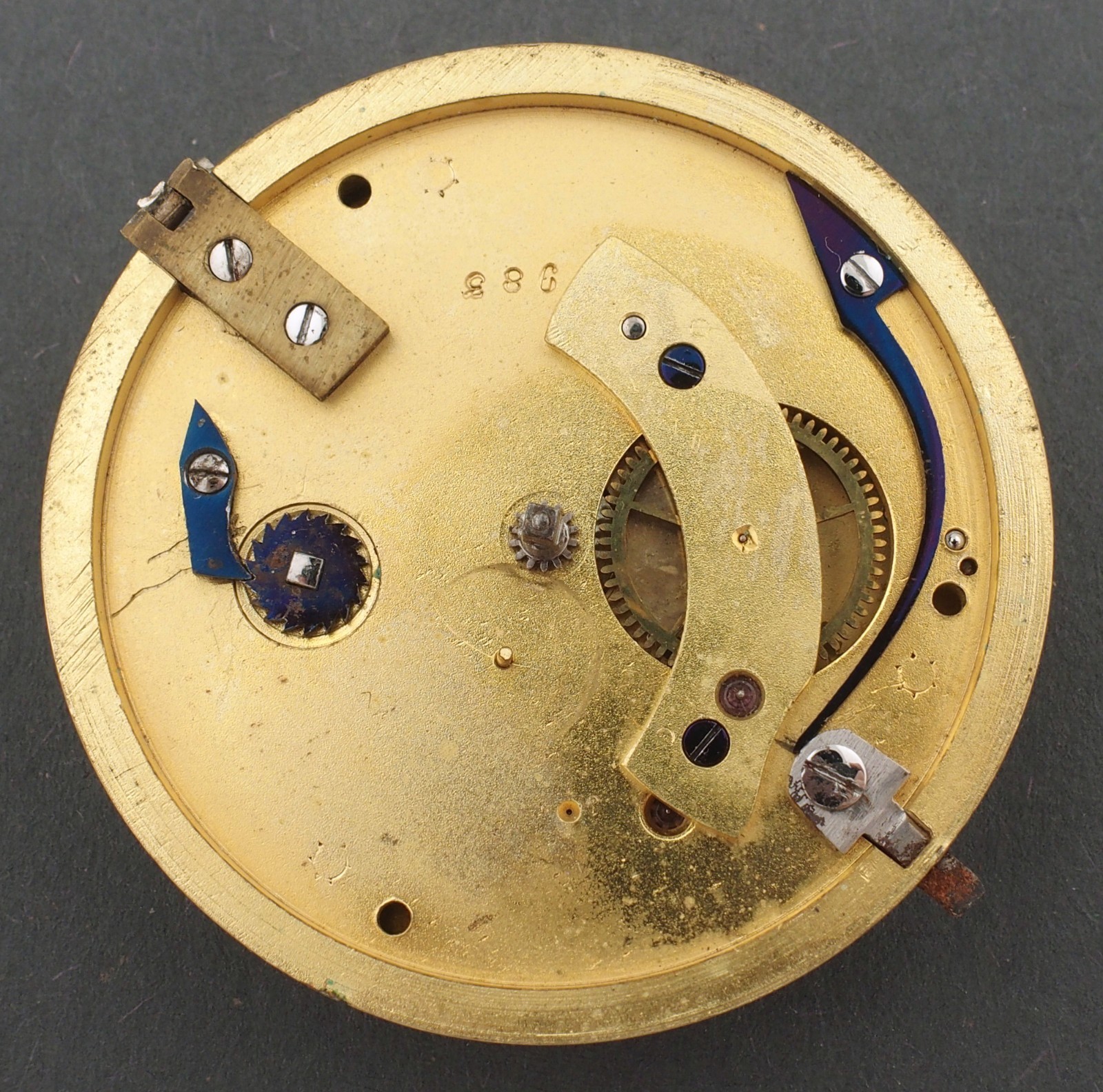 PARTIAL John Forrest Fusee London Chronometer Maker for Parts or Repairs #F382