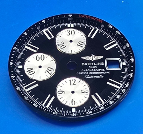 GENUINE BREITLING CHRONOMAT EVOLUTION 44MM BLACK DIAL A13356 EXCELLENT ETA 7750