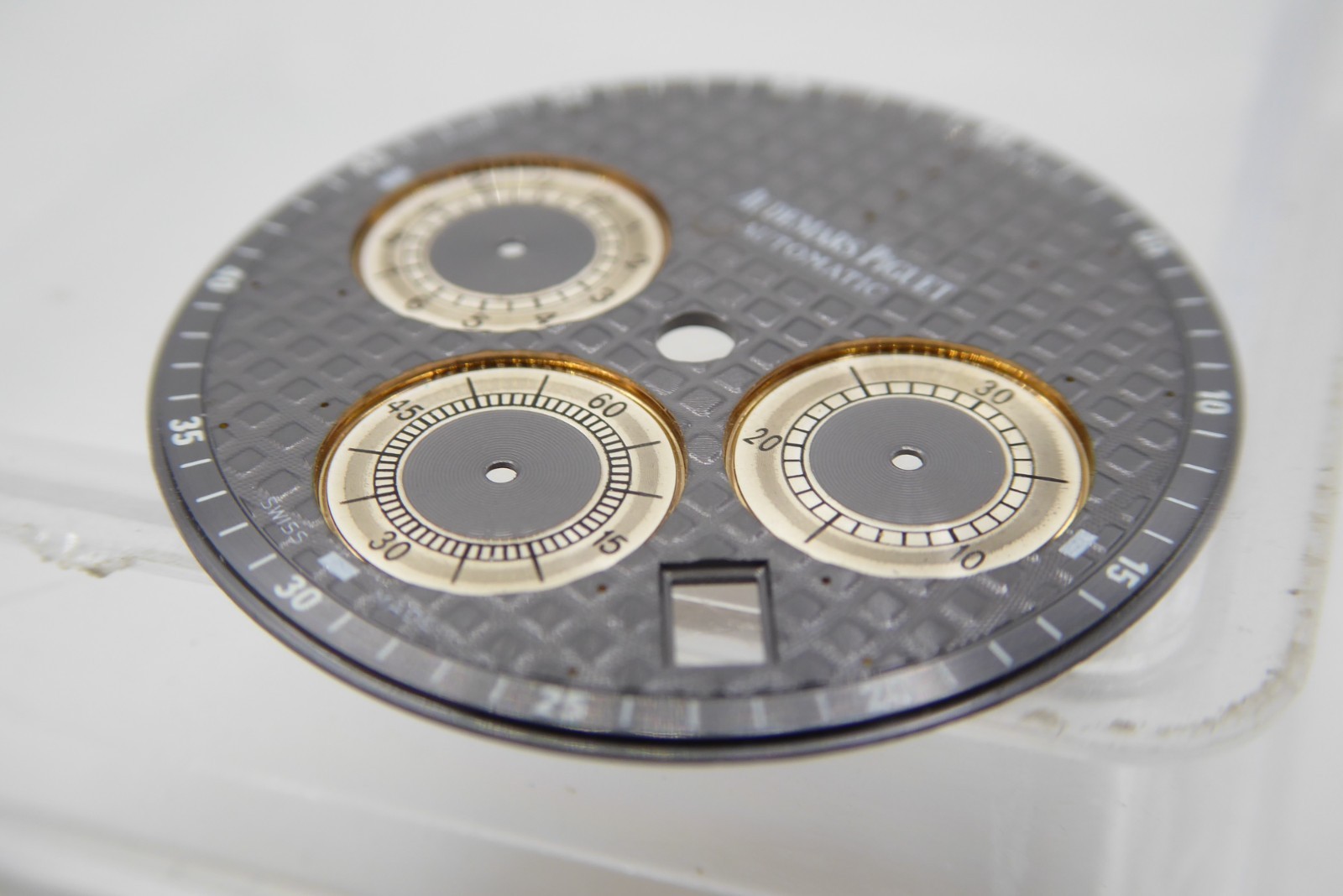 Audemars Piguet Royal Oak Chrono rare gray dial, unfinished 26022OR