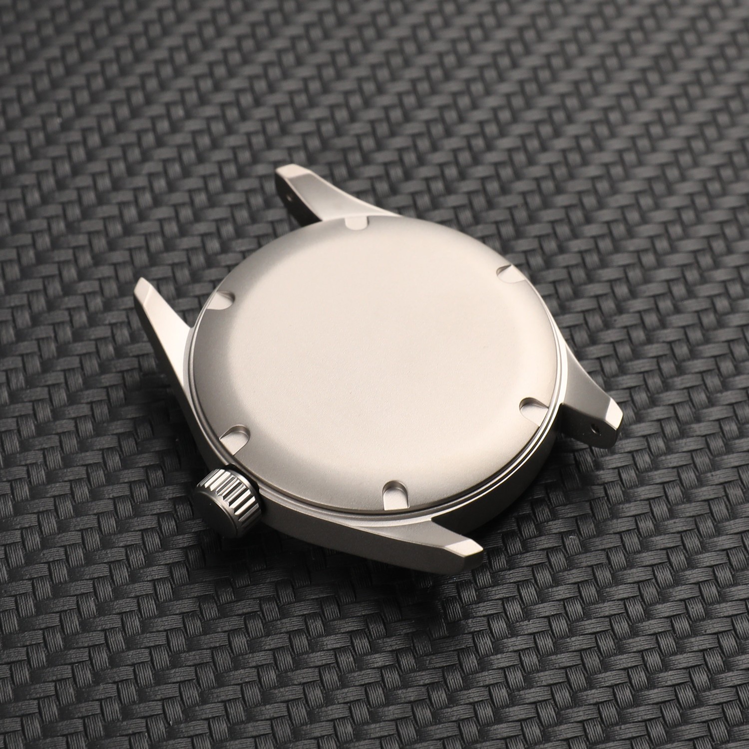 36mm Titanium Alloy Watch Case Sapphire Glass for VH31 Movement 28.5mm Dial