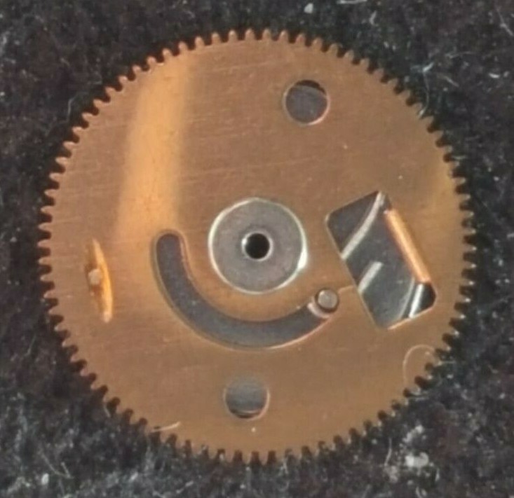 Longines Caliber 890.1 Part Number 2556 (Date Indicator Driving Wheel, Mounted)