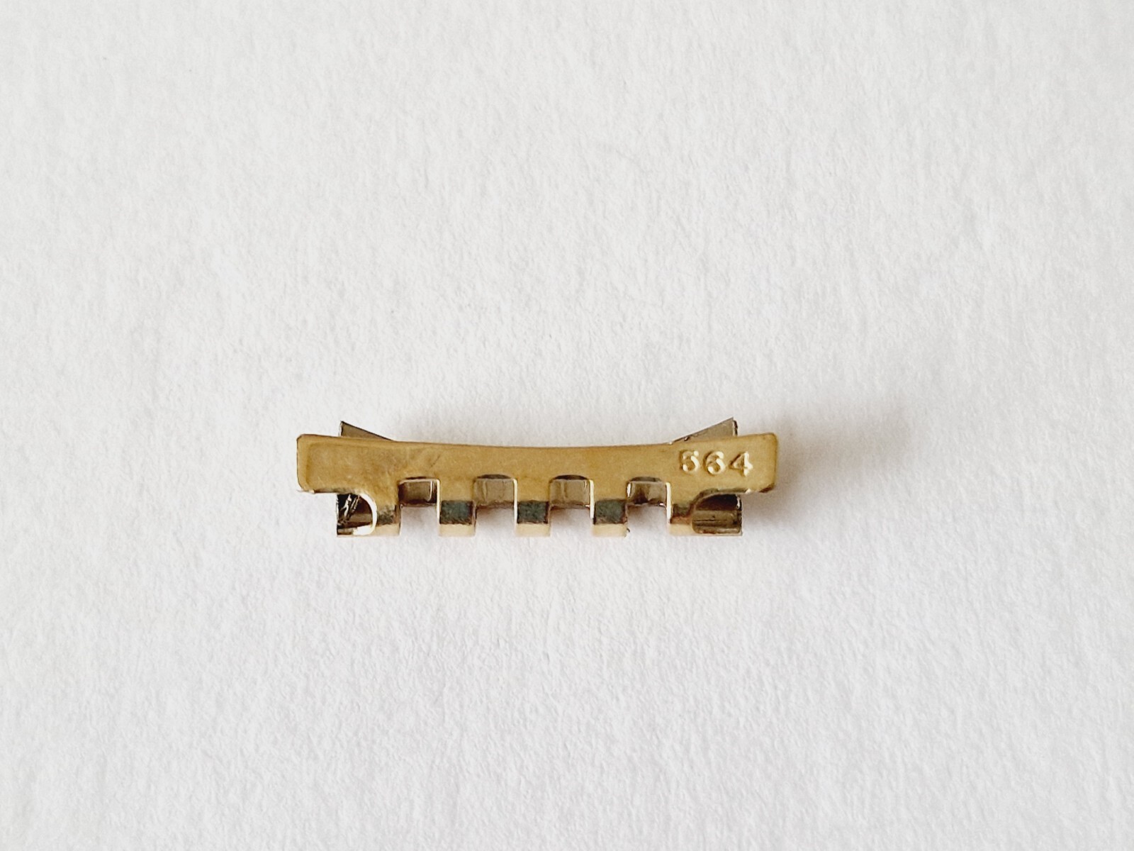 Omega Bracelet End Piece/Link Gilt Reference 564 Genuine (x1)