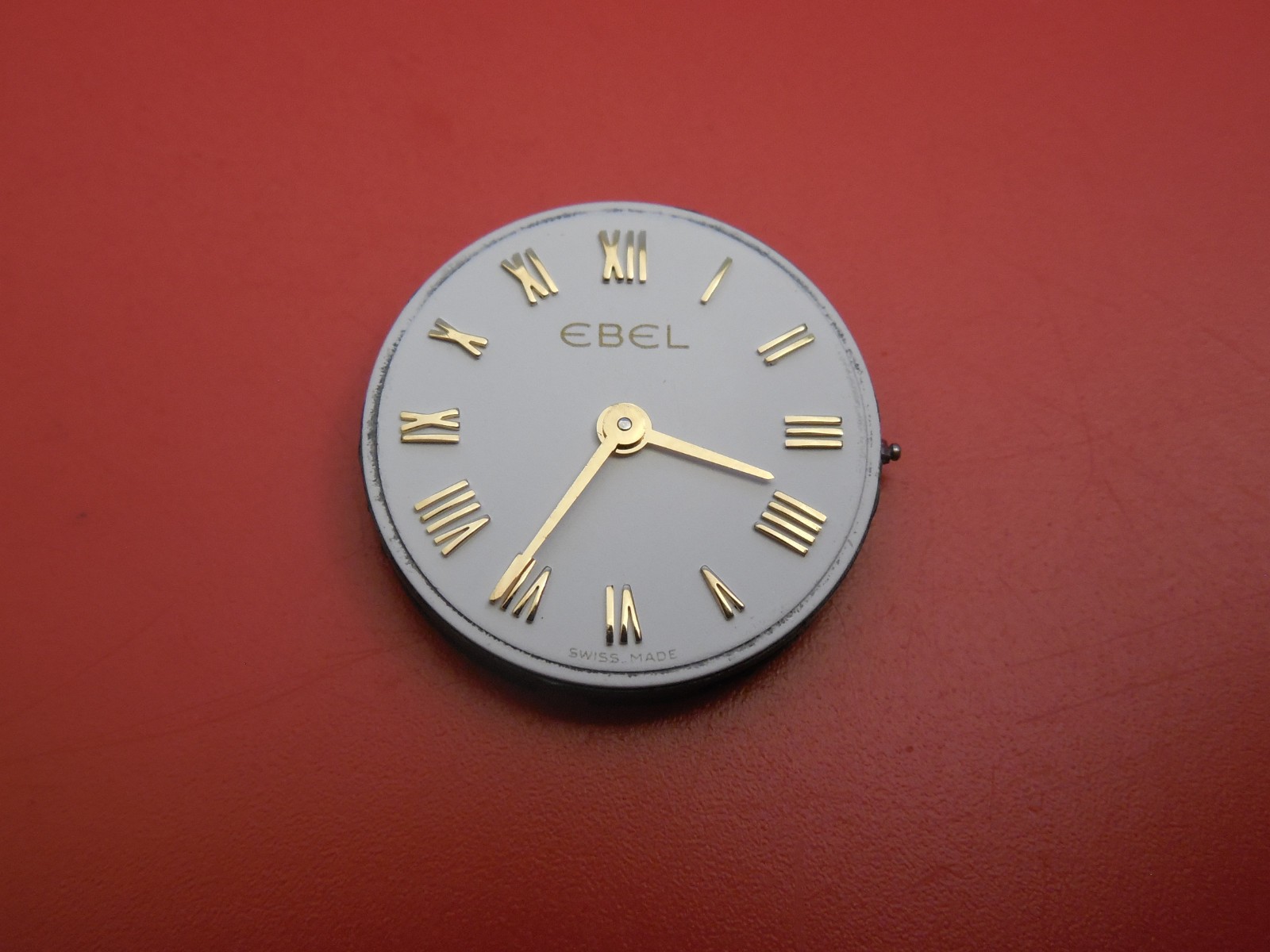 100% EBEL 157 FOUR JEWEL QUARTZ MOVEMENT WITH DIAL AND HANDS REPLACE 66