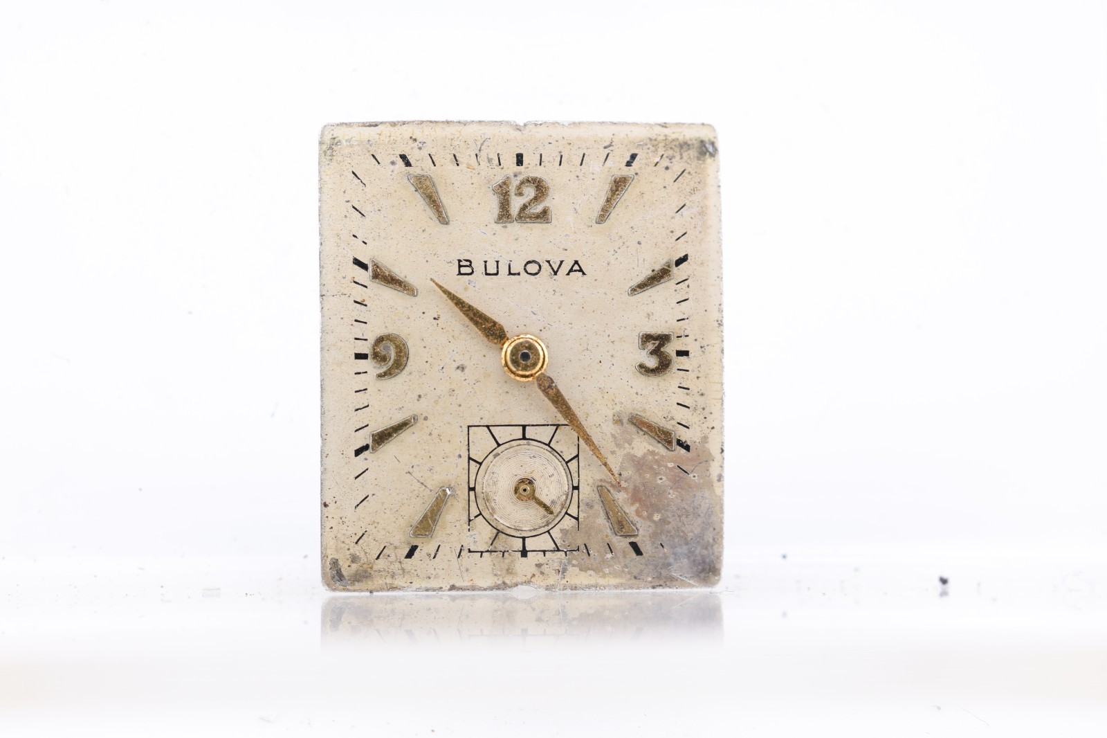 BULOVA cal. 8AE, 17j WRIST WATCH MOVEMENT, FOR REPAIR (FF)