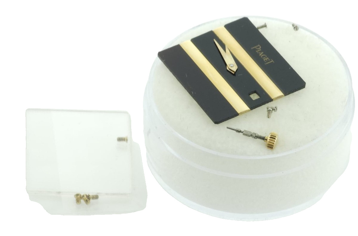 PIAGET Polo Rare Vintage 18K Yellow Gold & Black Onyx ‘Zebra’ Dial & Movement