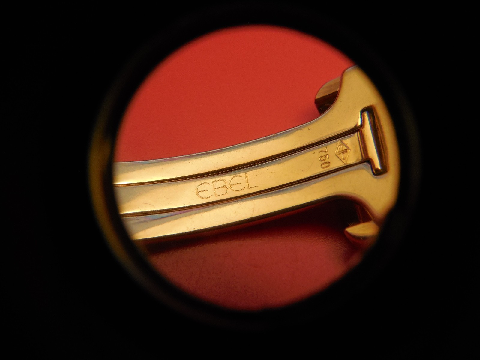 EBEL SOLID 18K GOLD 12MM / 15MM DEPLOYMENT CLASP BUCKLE FOR DISCOVERY 1911 SPORT