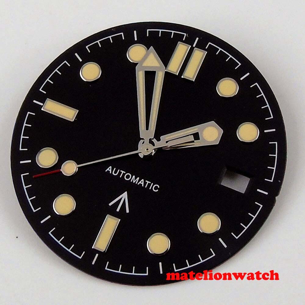 31mm Sterile Watch Dial Hands Fit NH35A ETA2824 PT5000 Miyota8215 821A DG2813