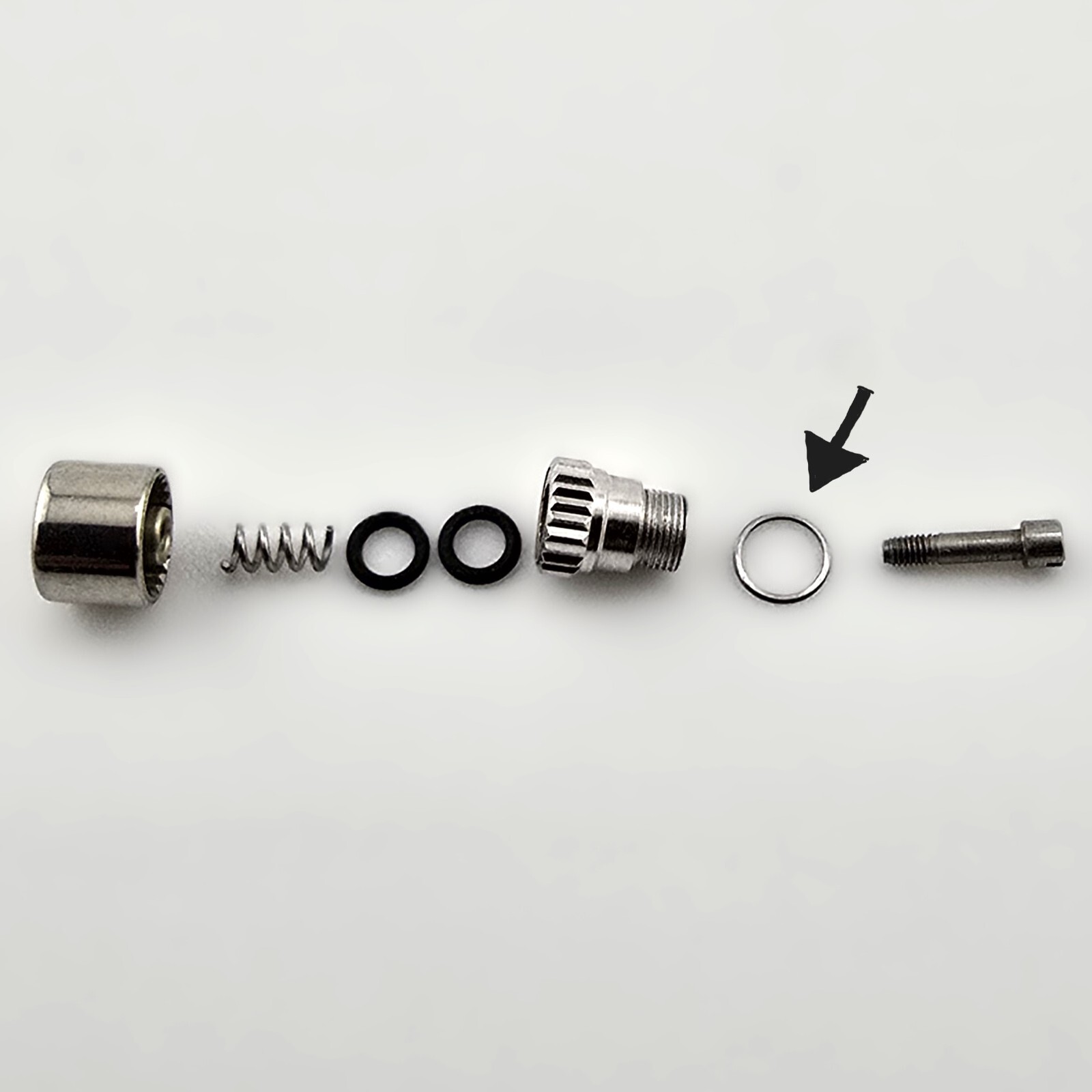 OMEGA SPEEDMASTER MARK II 145.014 COMPLETE CASE REBUILD KIT MINERAL WITH TOOL