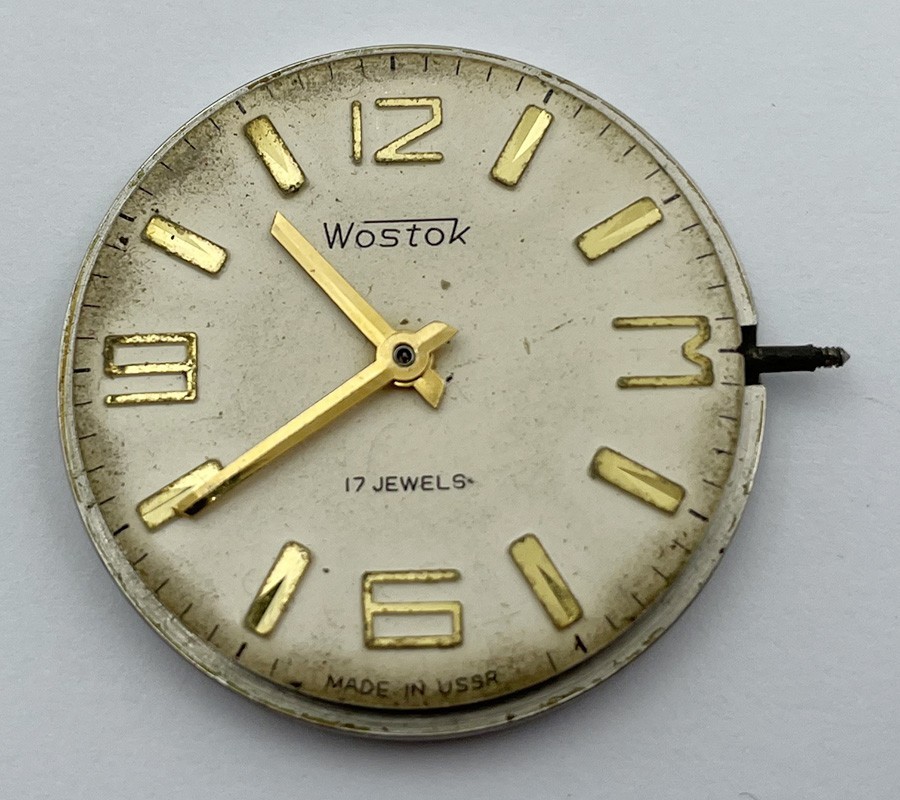 Vostok 2409A 17 JEWELS MOVEMENT FOR MEN’S WRISTWATCH 100% working A902