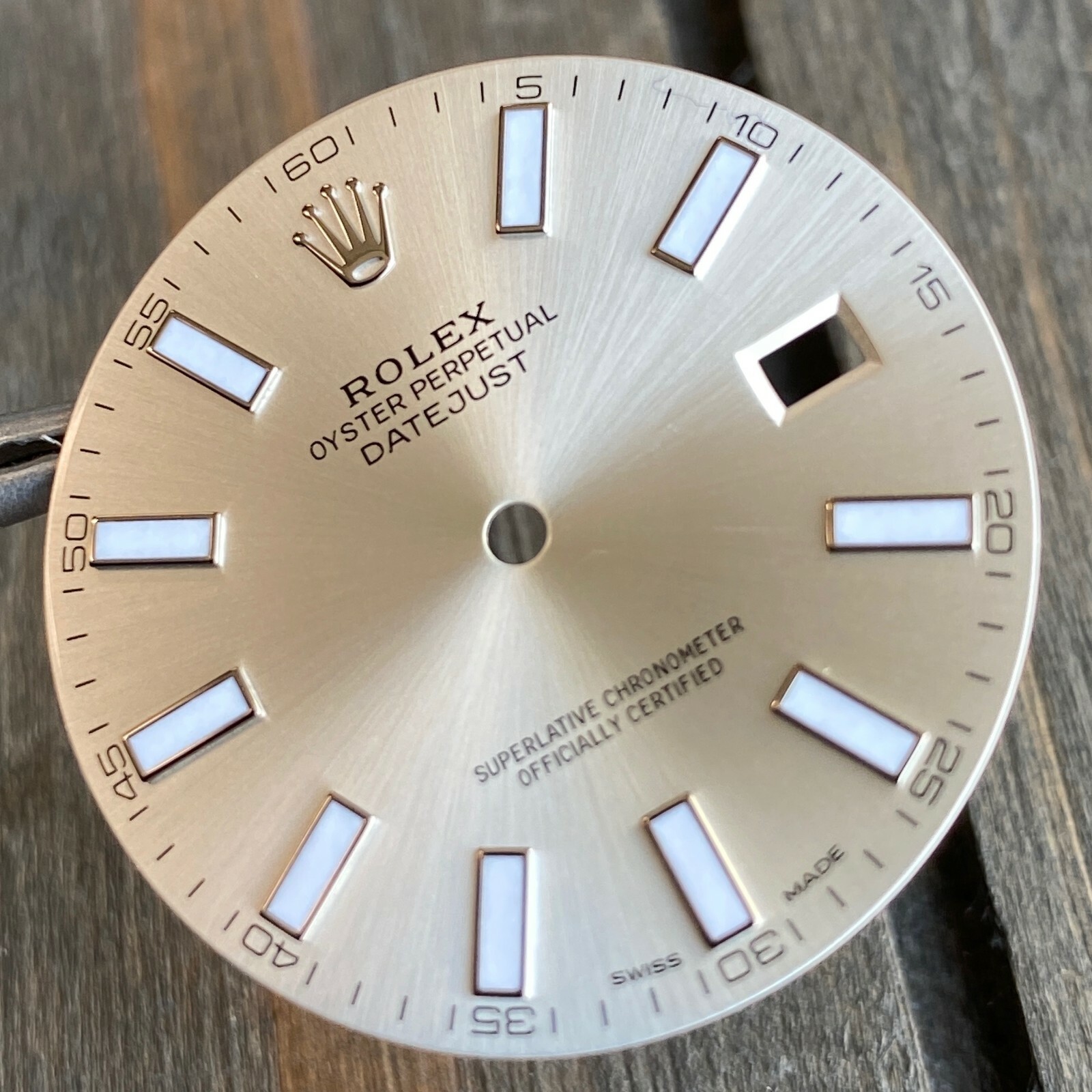 Rolex Datejust II Steel Silver Index Luminous Dial 41mm 116300 116334
