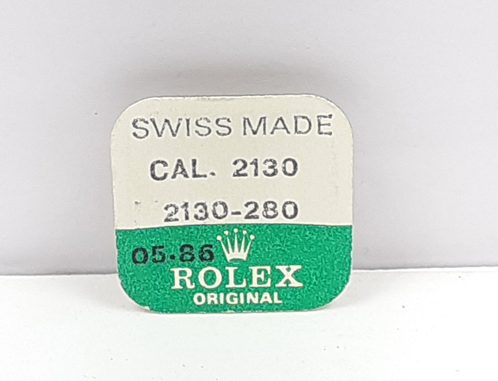 Original ROLEX Cal. 2130 Part # 2130-280 Hour Wheel ht.1.29mm. NOS Sealed