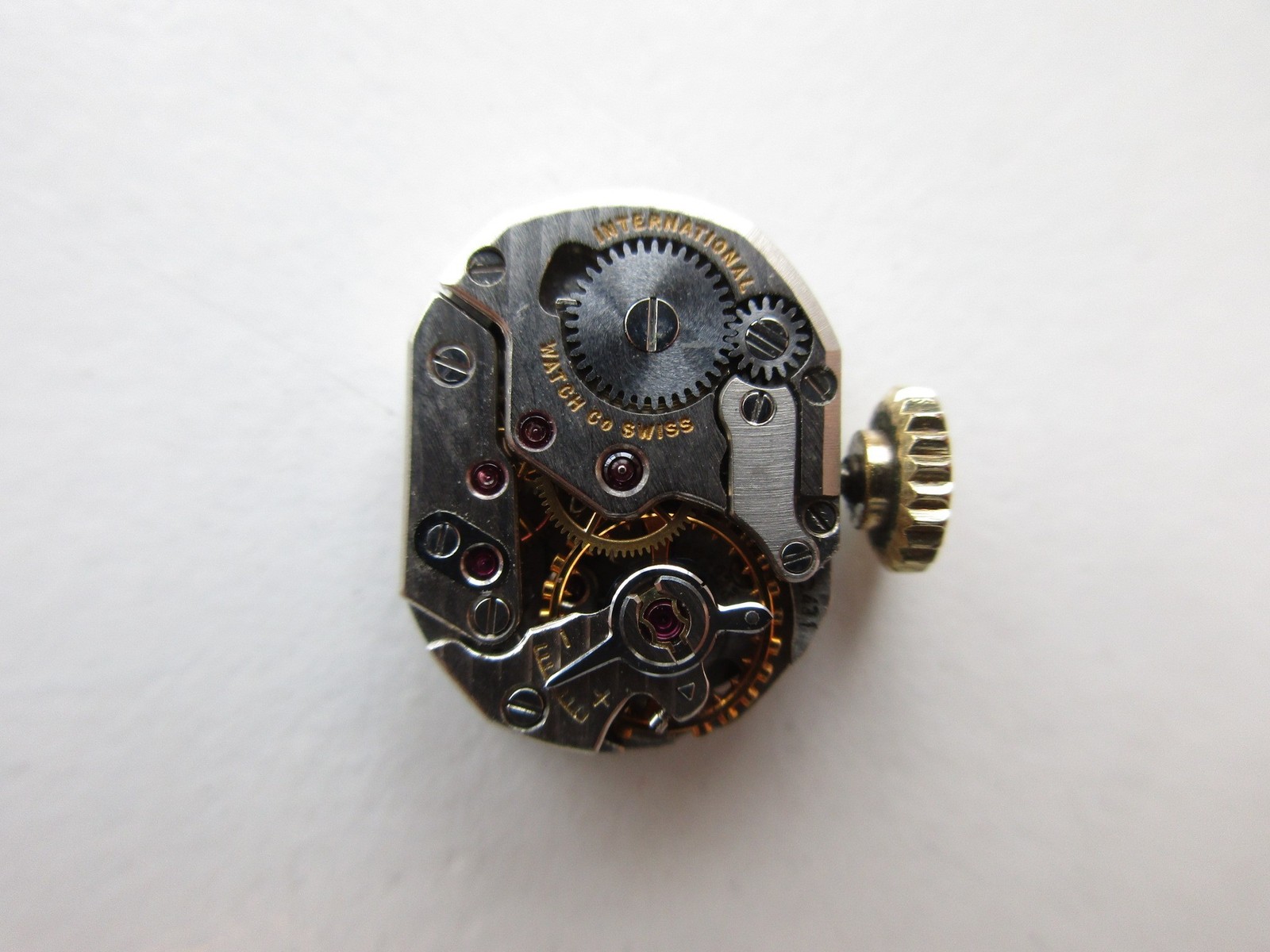 IWC International watch co cal. C.431 Swiss vintage movement – running