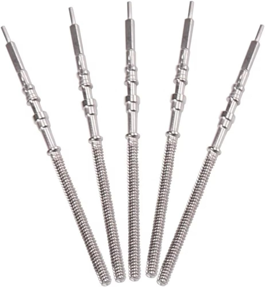 Movement Watch Steel Stem Crown Kit Parts NH35 NH36 Repair Watch Tools 5 Pcs
