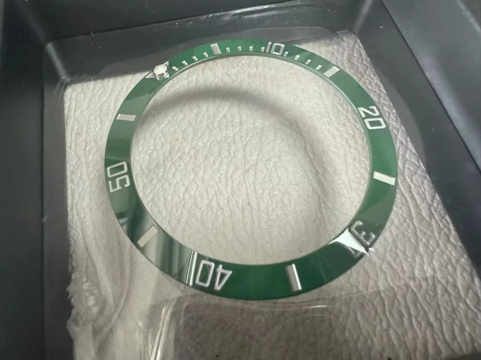 Ceramic Bezel for Rolex 40 41mm 126610 116610 Submariner Green Black Replacement