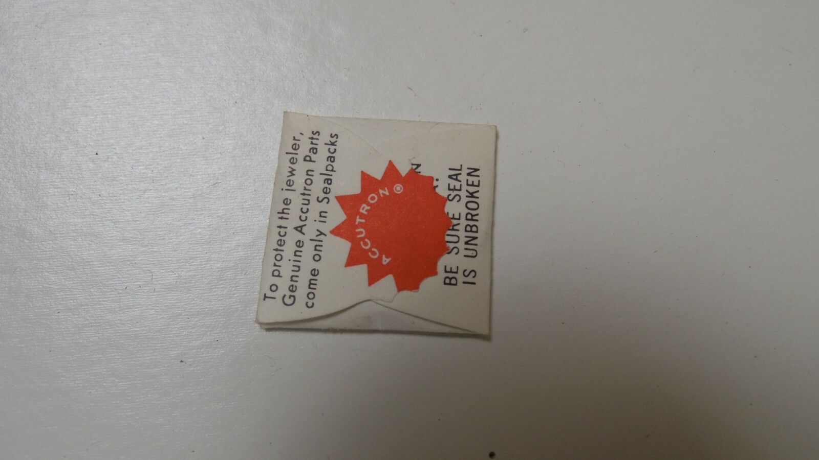 Vintage ORIGINAL Bulova Accutron 2180 Part #209 Set Lever Screw