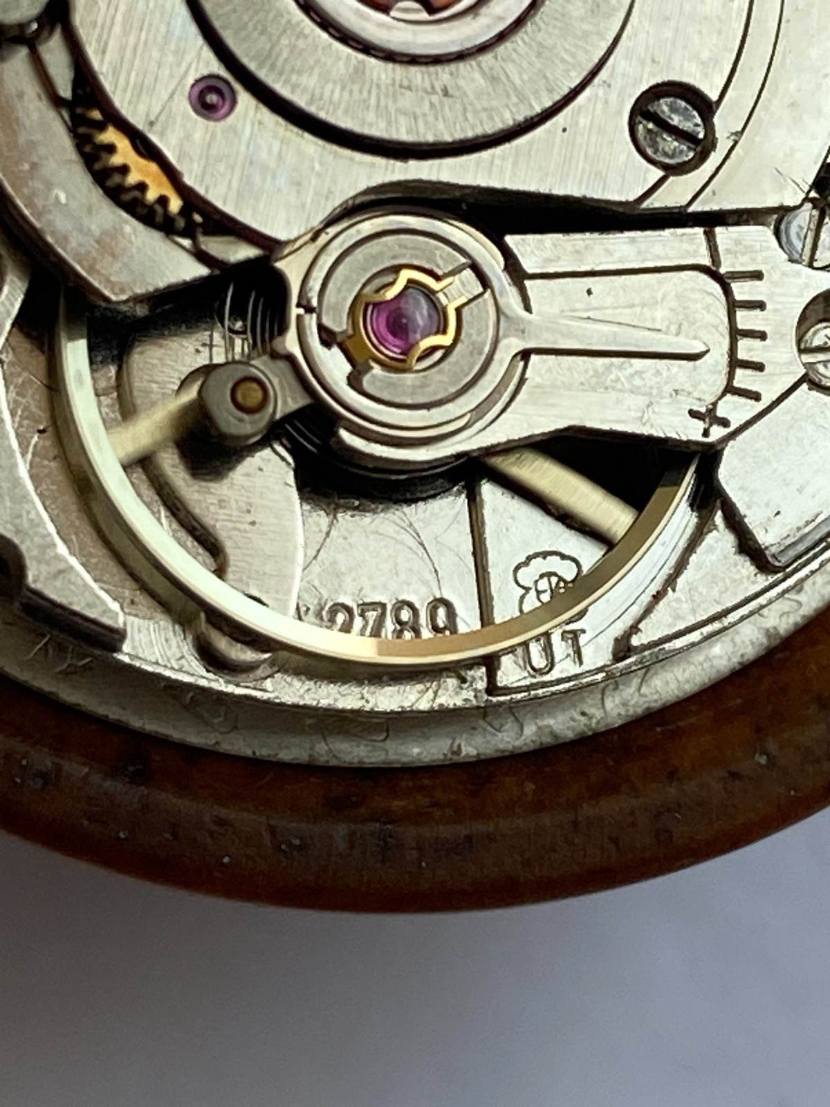 MEN WRIST WATCH FOR PARTS MOVEMENT AUTOMATIC 25 JEWELS TENOR-DORLY CAL. ETA 2789
