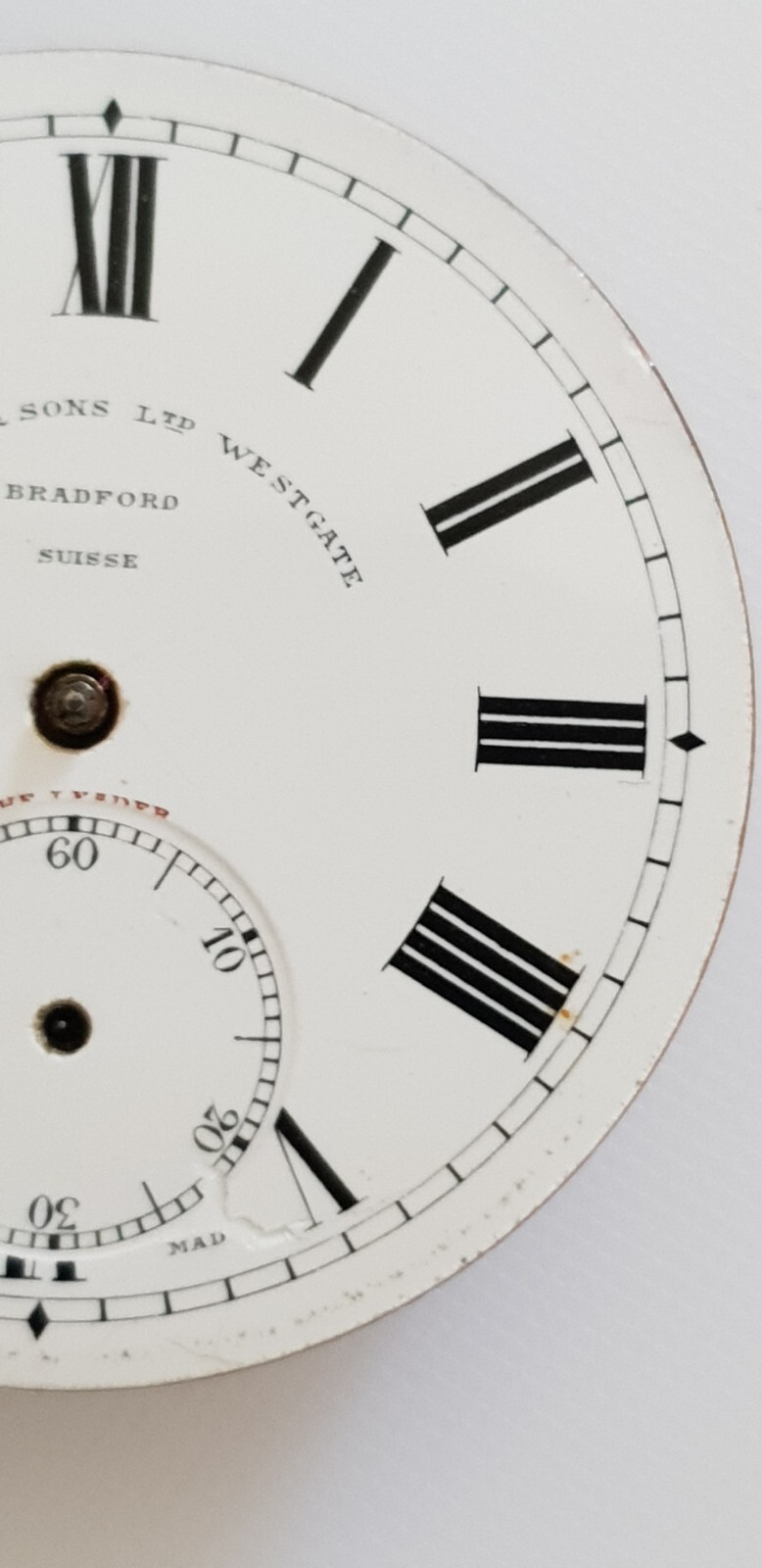 Fattorini “THE LEADER” by BUREN Swiss Lever Movement (Ticking)