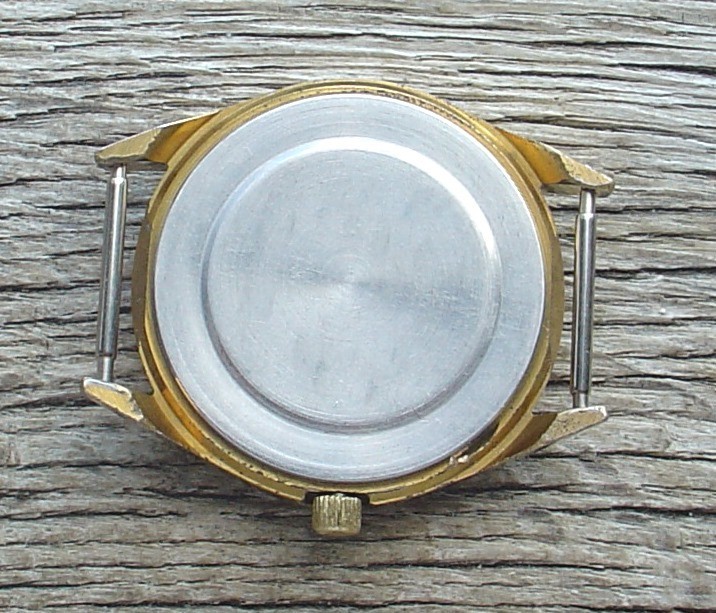 Vintage Dress watch Luch Pennant – “Вымпел” (Russia USSR) mens watch BLACK DIAL.