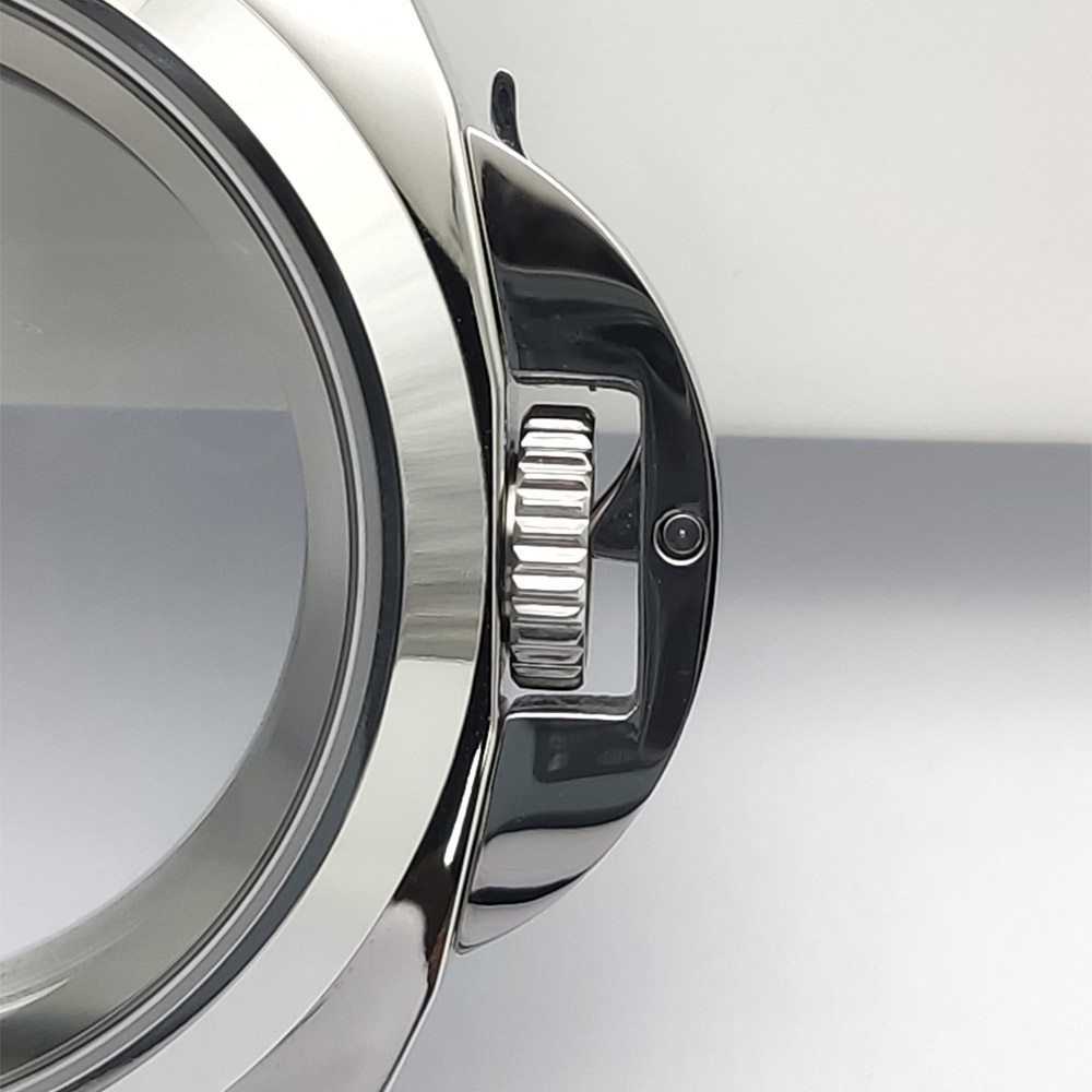 40MM Sapphire Glass Watch Case With Handle Case For NH34 NH35 Movement