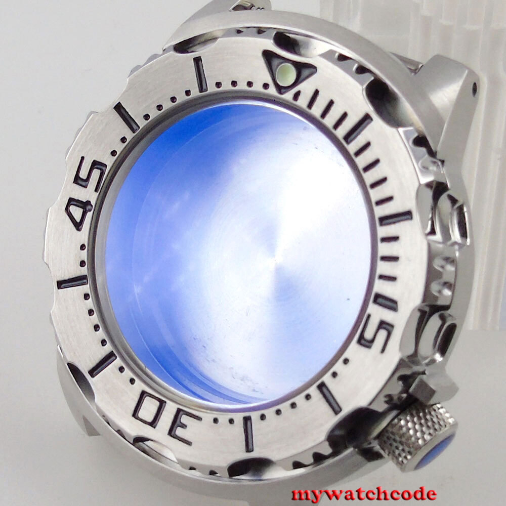 42MM Steel Sapphire glass Monster Watch Case Bracelet Fit Japan NH34 NH35A Nh36A