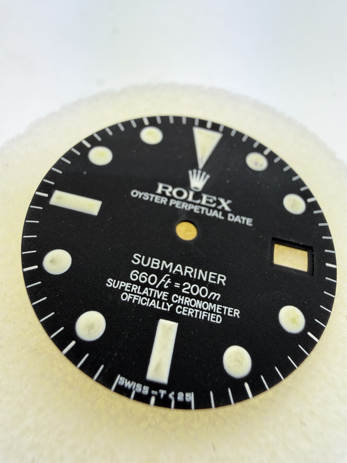 Rolex Matte Tritium Submariner 1680 Service Dial Cal 1570