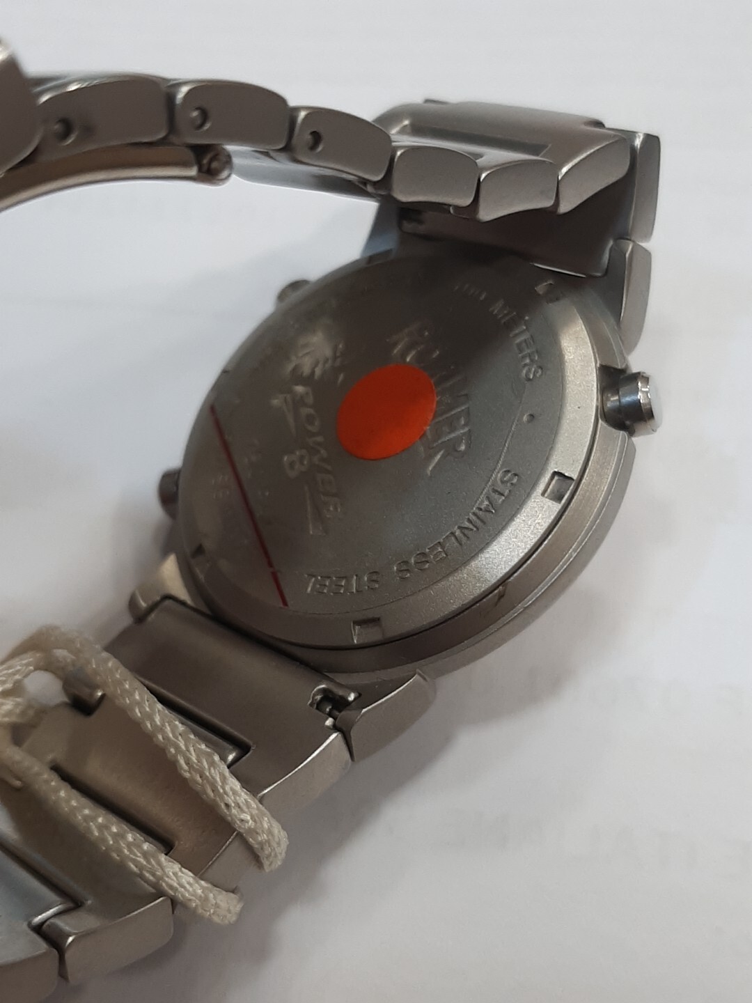 Roamer Power 8 Chrono Glass Case Button Strap