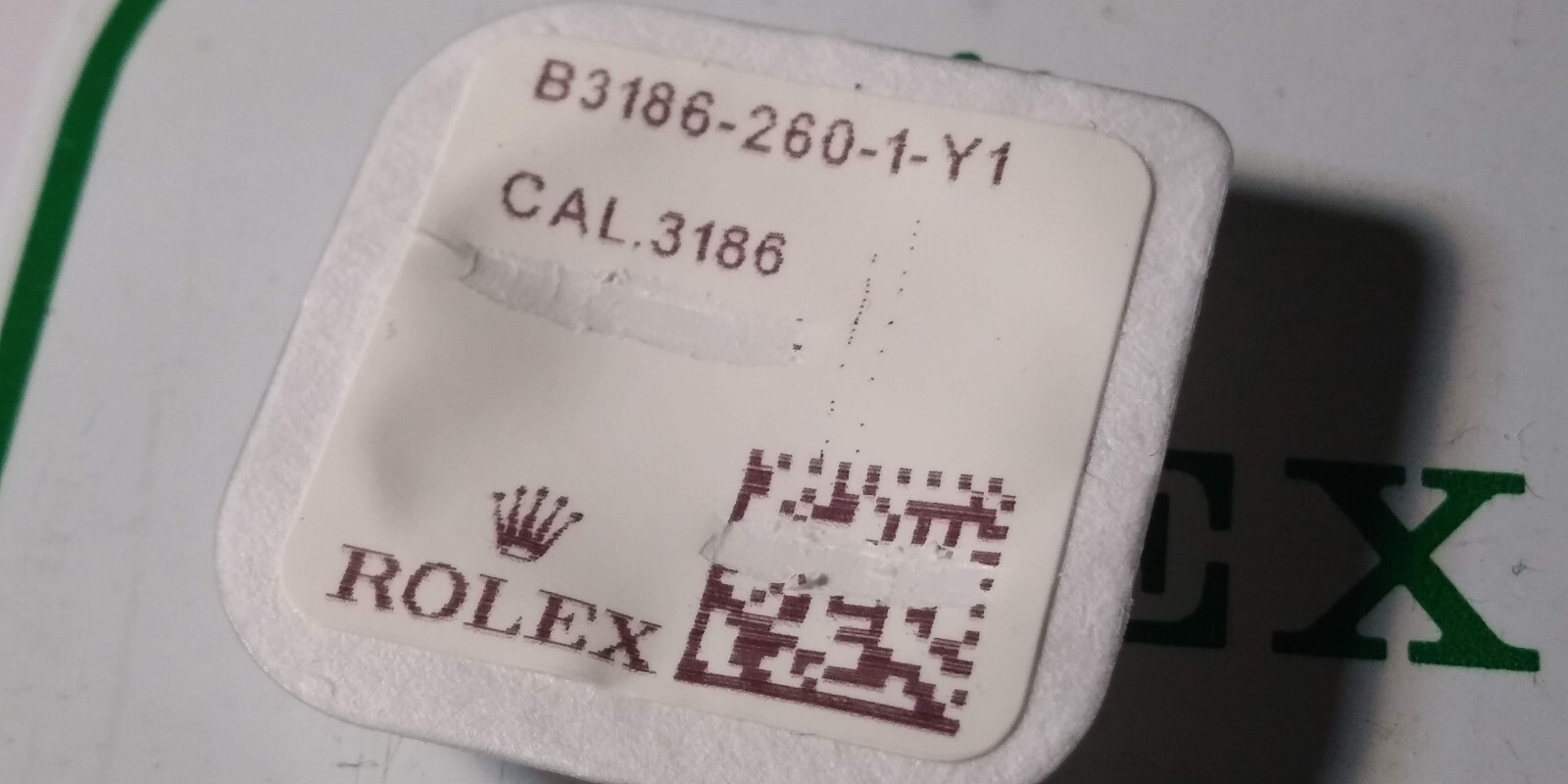 Rolex 3186 260-1 GMT-Master II 24 Hour, Minute Wheel NEW FACTORY SEALED