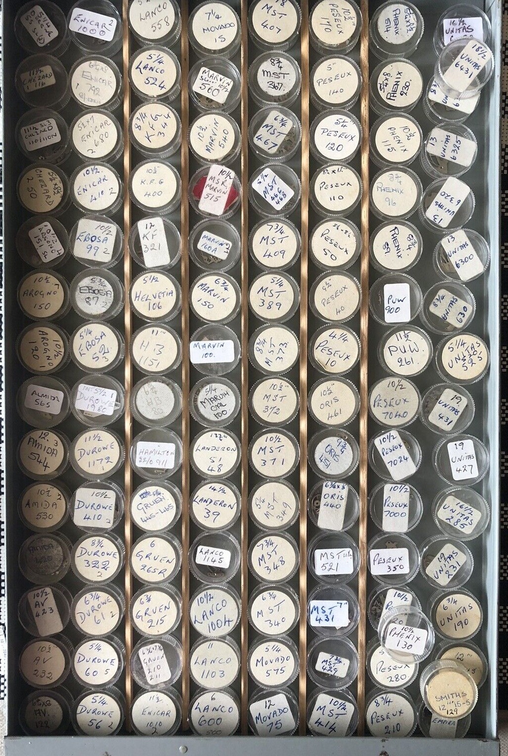GRUEN,LANCO,MARVIN,MST,ORIS,PRESEUX,SMITHS, +Vintage Watch Setting Lever Spring