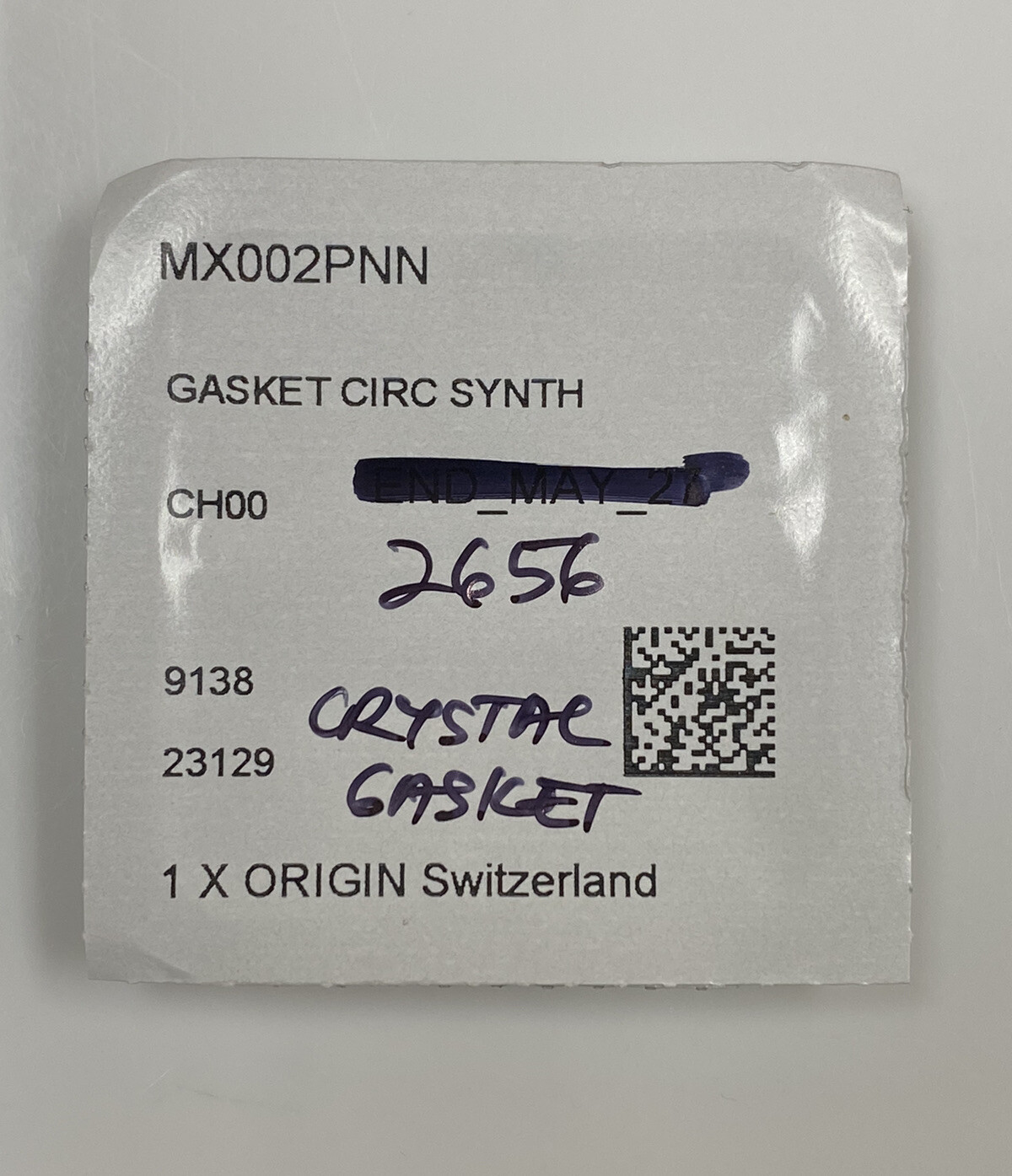 Genuine Cartier Santos 100 2656 2798 Case Back Gasket MX002PNN