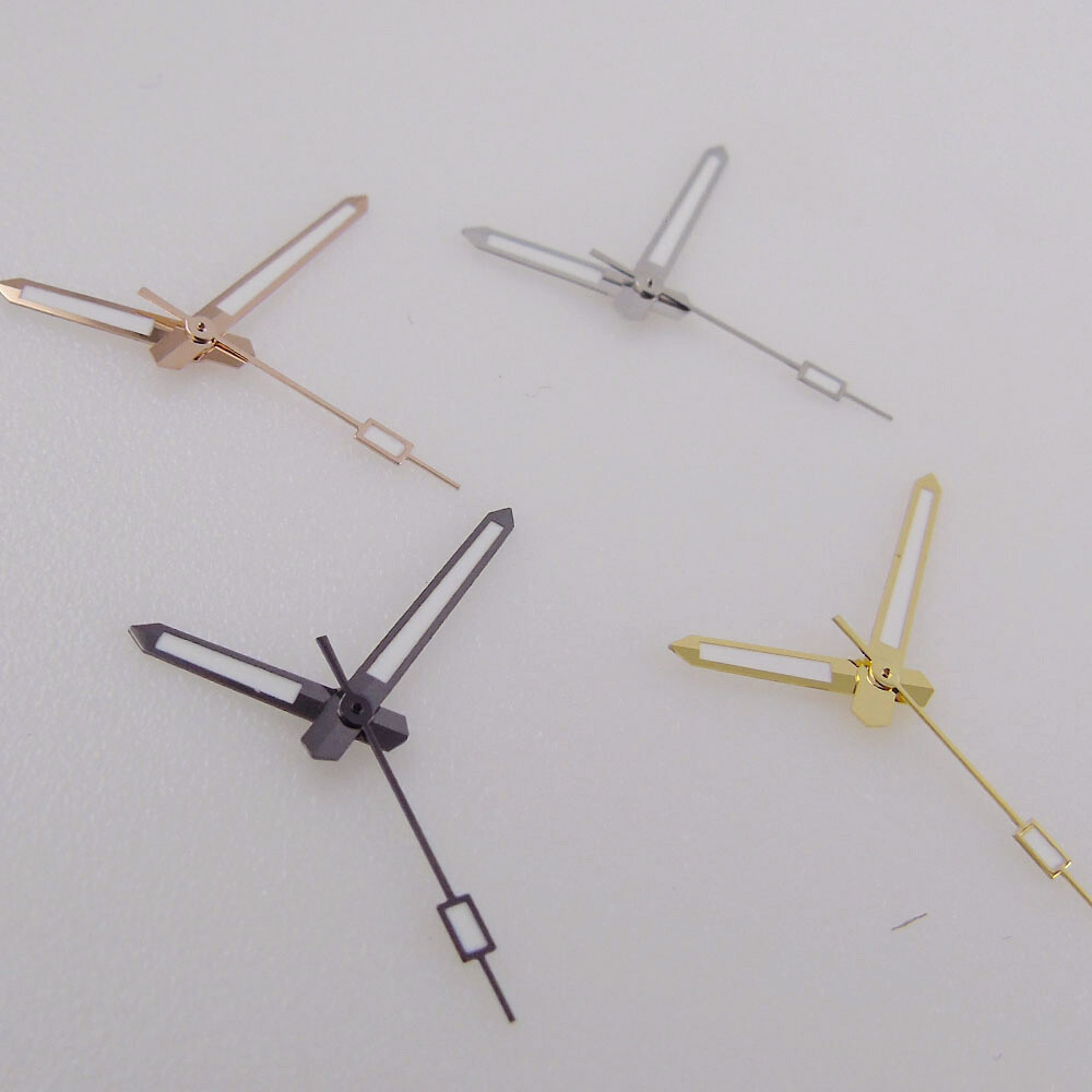 Silver Yellow Rose Gold Black Watch Hands Luminous For NH35 NH36 7s26 7s36 7s25