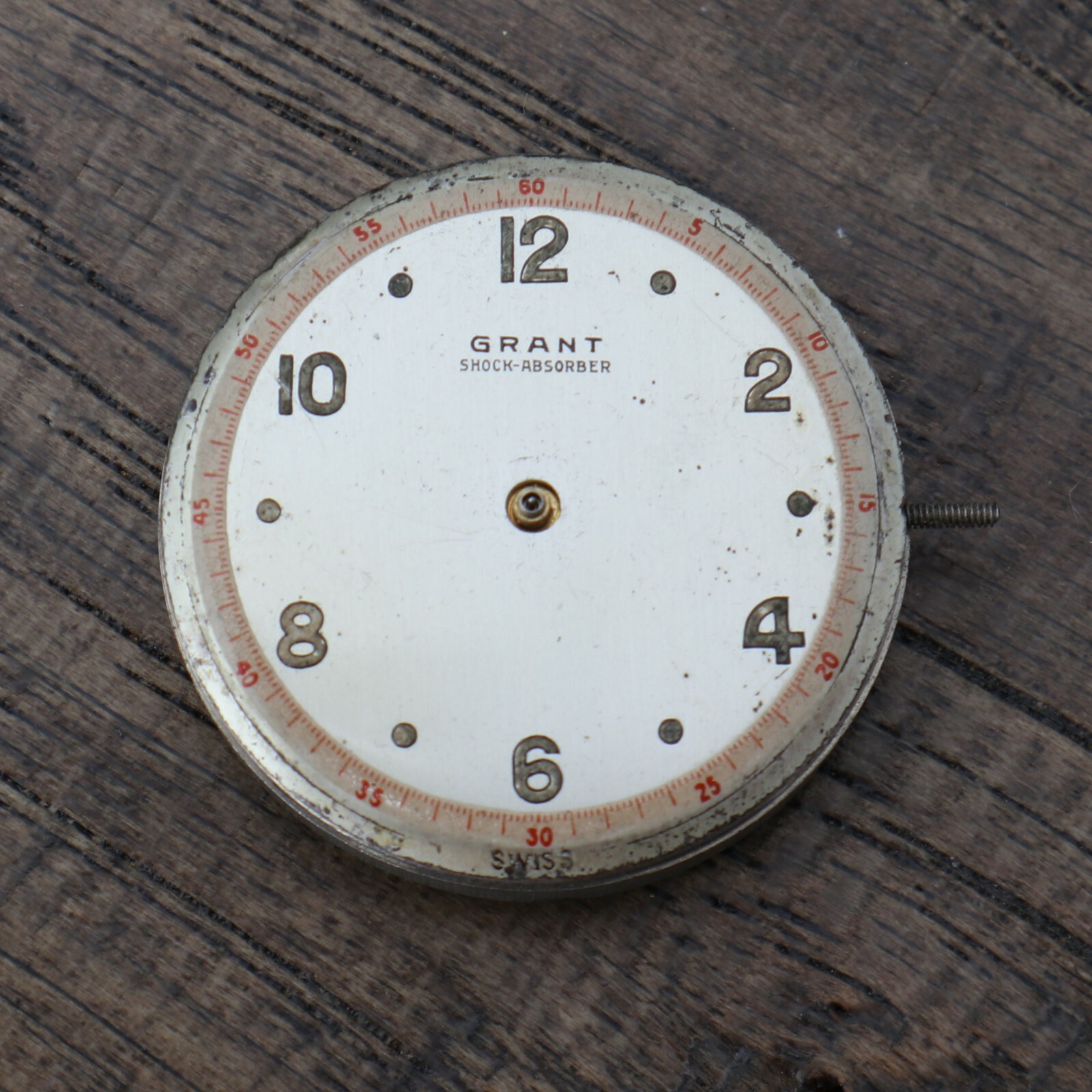 Vintage Grant Dial Cromwell Movement Not Running Watchmakers Repairs Projects
