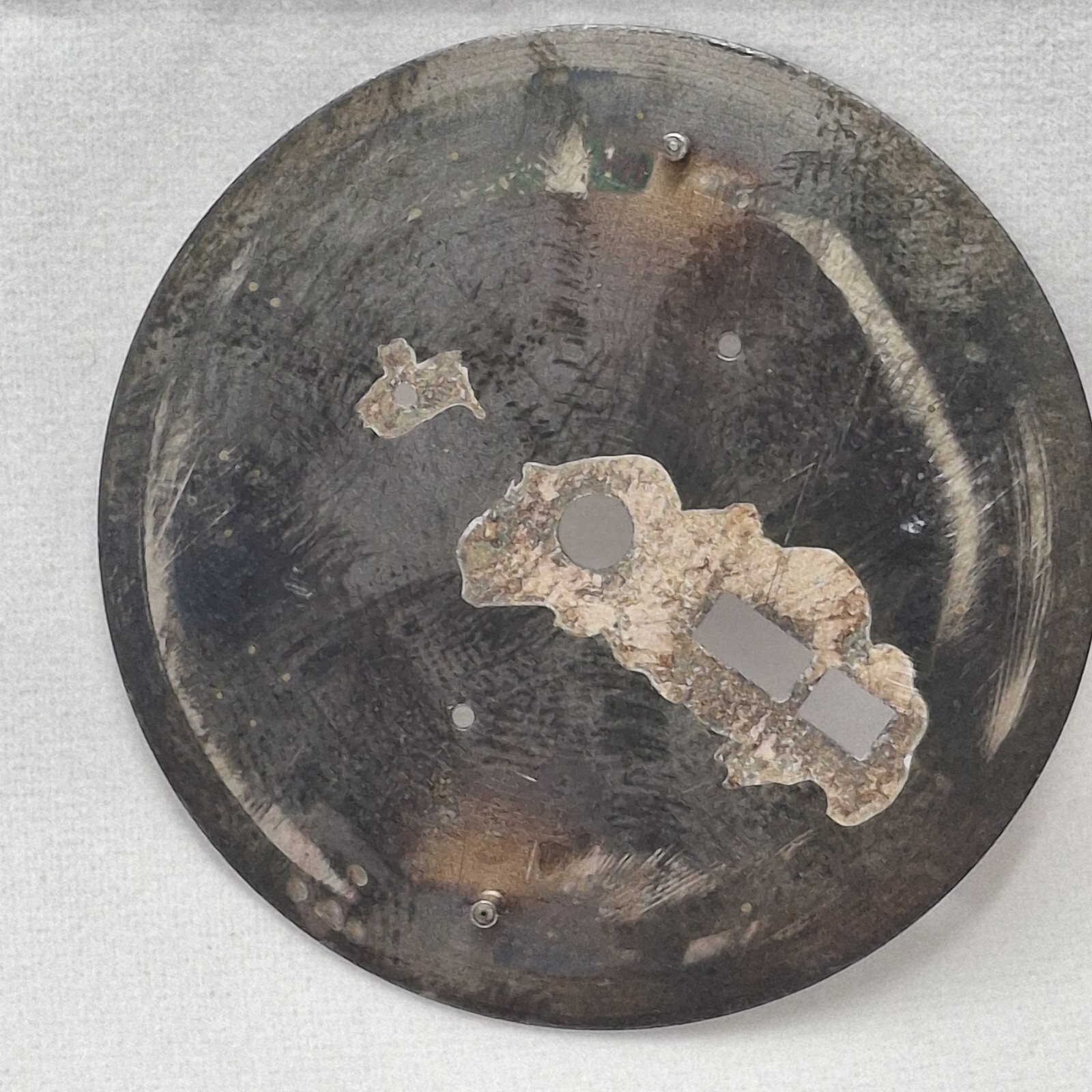 IWC International Watch Co Chronograph vintage dial 35mm PARTS Part Swiss #x6