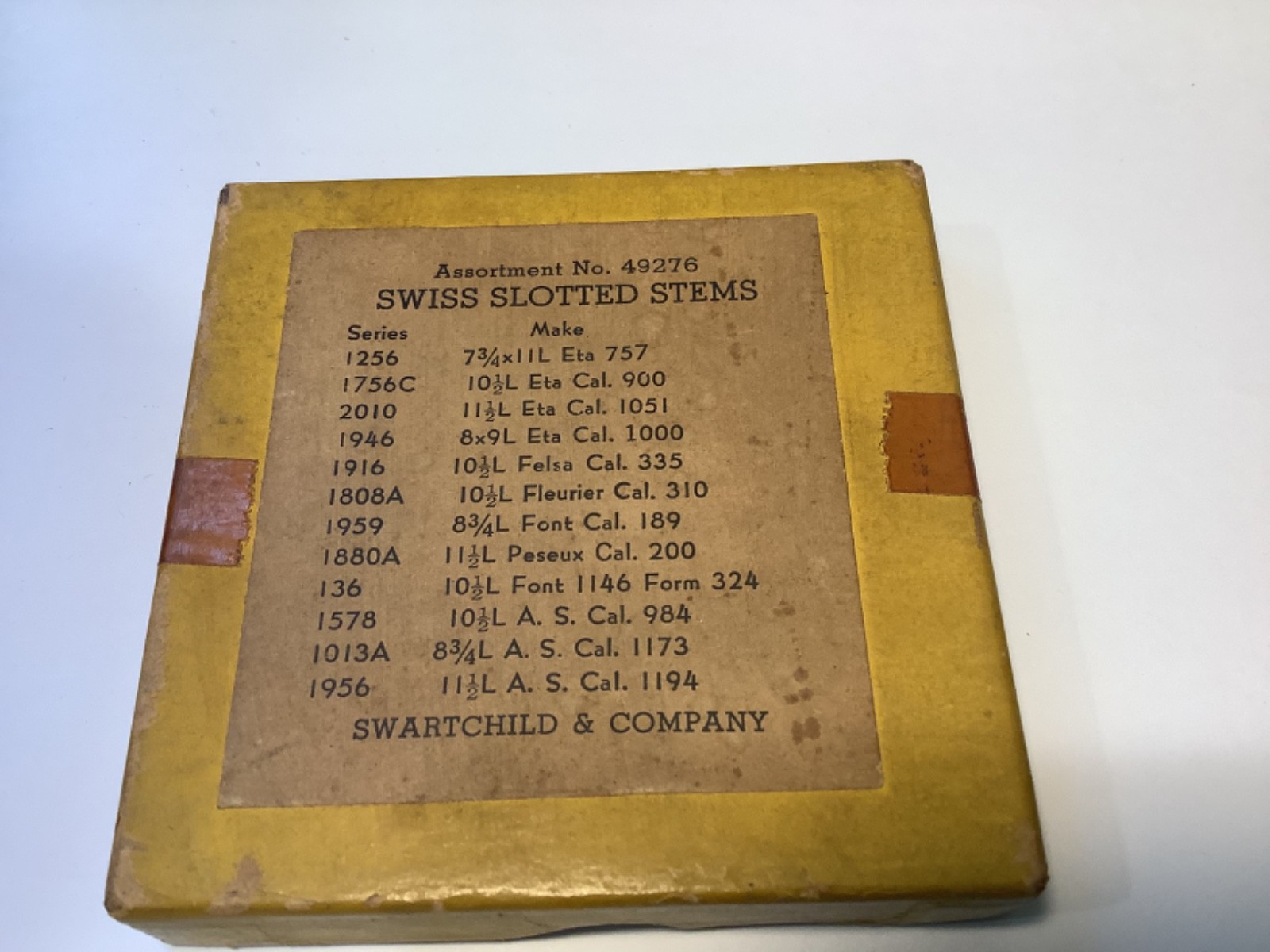 VINTAGE WATCHMAKERS STEM ASSORTMENTS