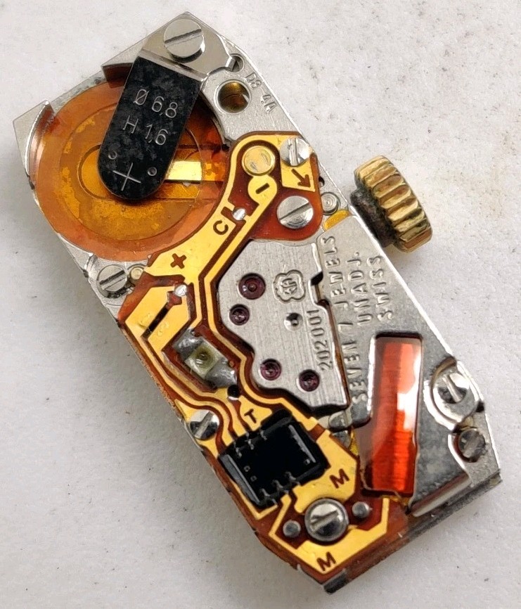 ETA Cal. 202.001 Swiss quartz watch movement Works But Doesn’t Keep Time