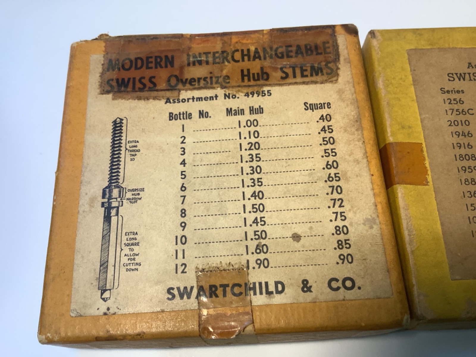 VINTAGE WATCHMAKERS STEM ASSORTMENTS