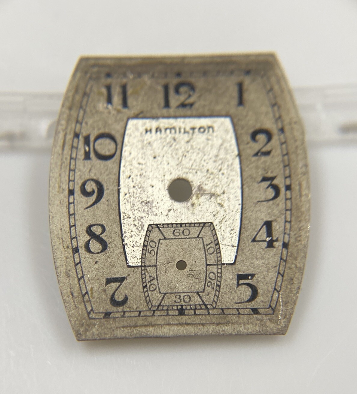 Original Vintage Hamilton Caliber 987F Dial
