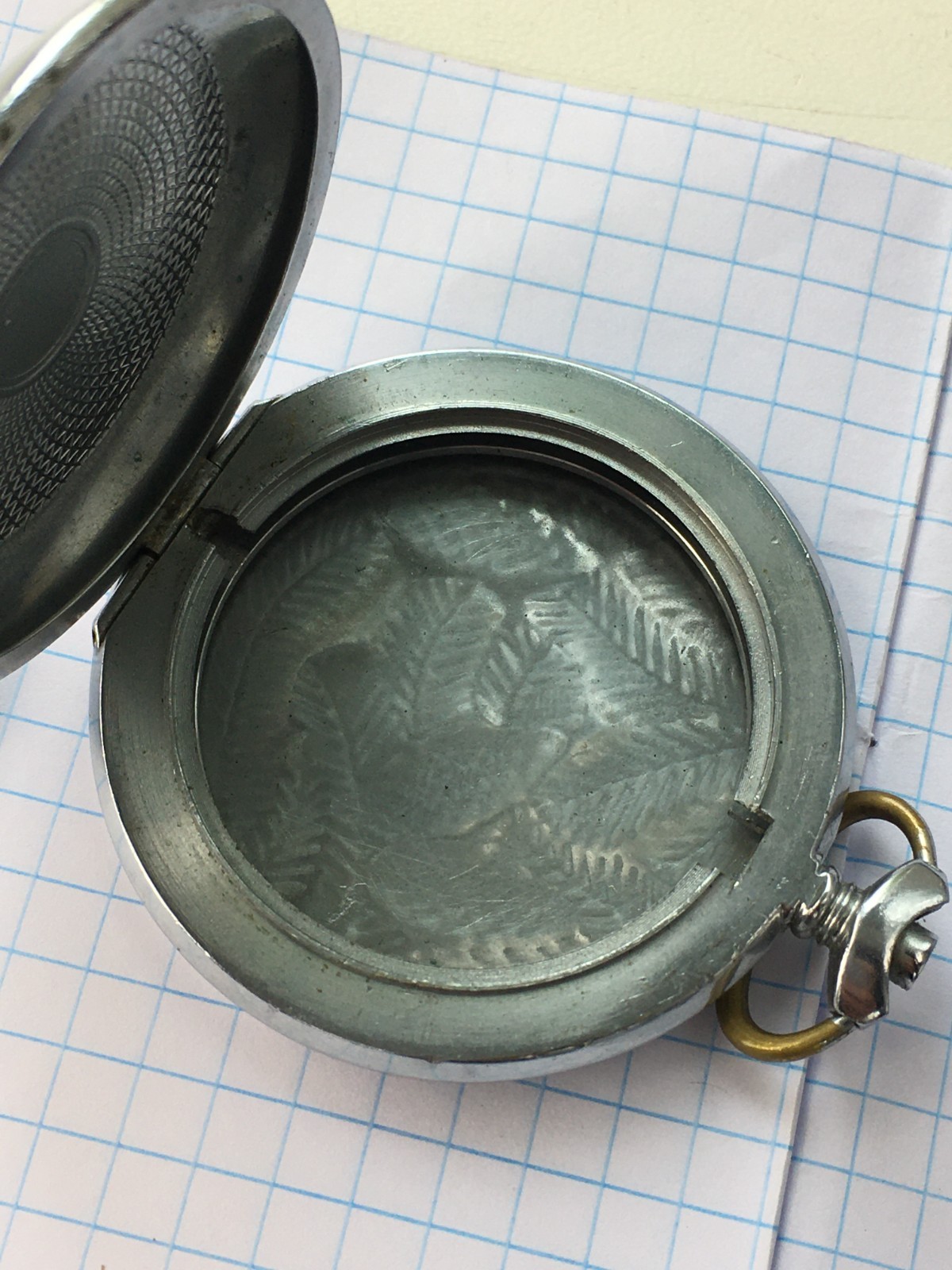 Lot of 7 Pocket Watch Molnija cases soviet. for spare parts or for restoration.
