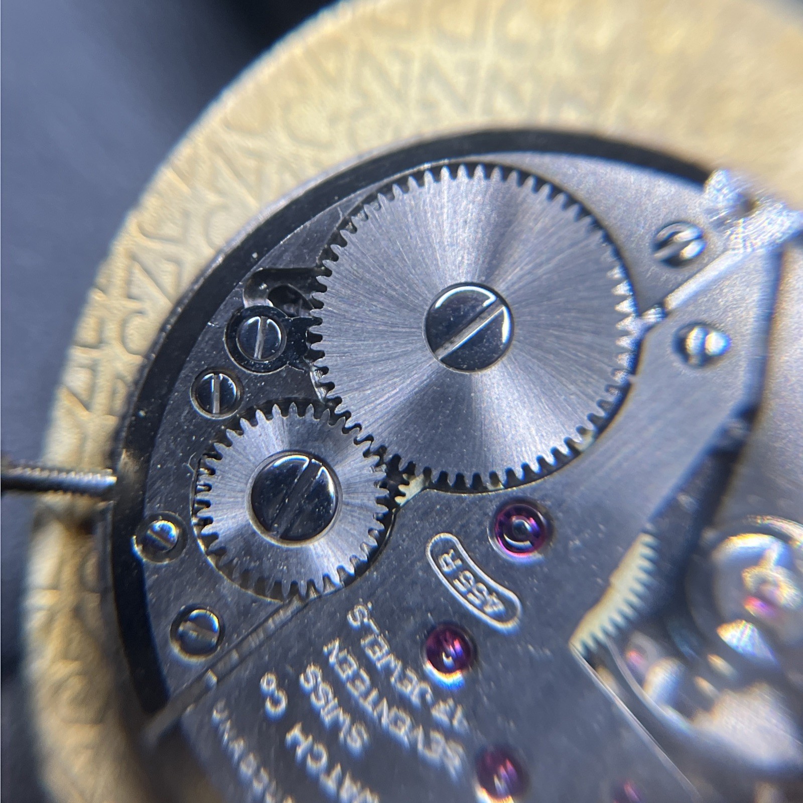 Gruen Cal. 455R Movement With Dial And Hands (00)