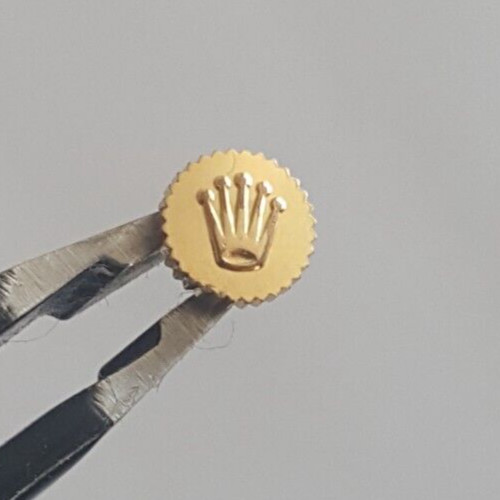 Rolex 4.2mm Gold Plated Undercut Crown