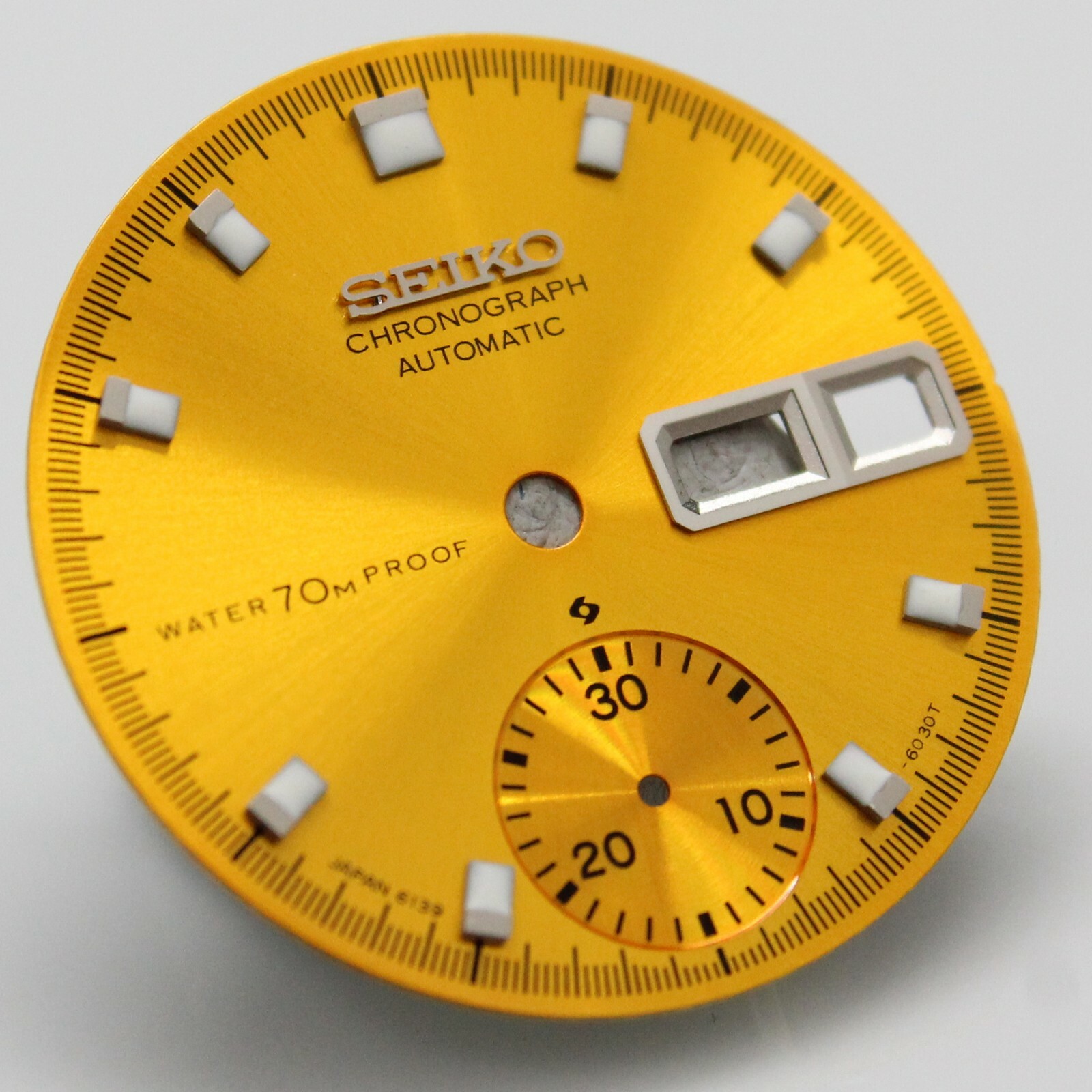 Yellow Proof Dial Vintage SEIKO Chronograph 6139-6000 6139- 6005 6007 6009 Pogue