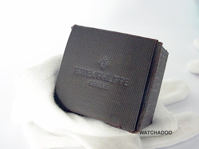 Patek Philippe Brown Wood Watchmaker Jewelers Magnifying Eye Glass Watch Loupe