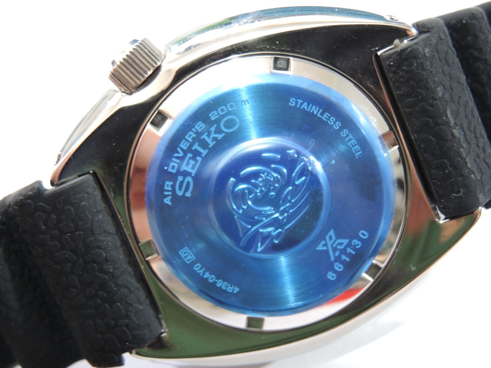 NEW STAINLESS A.M CASE KIT DIVERS TURTLE COKE SRP789 AUTOMATIC (4R36-04Y0) WATCH