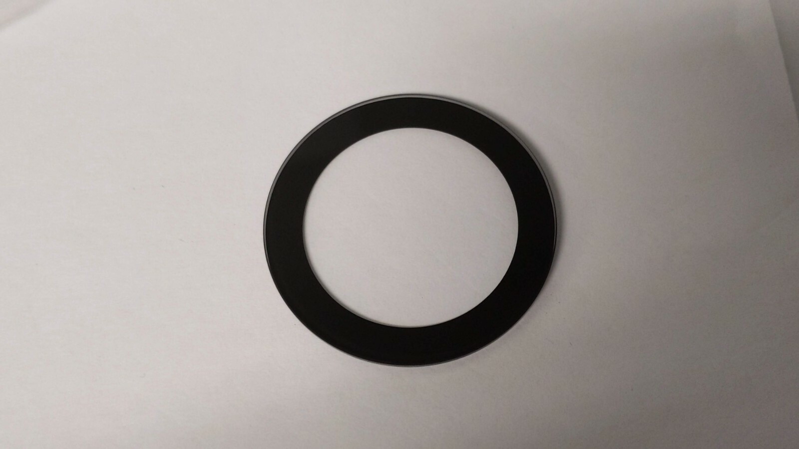 36.5mmx1.50mm FOR Movado BOLD crystal replacement round BLACK trim new