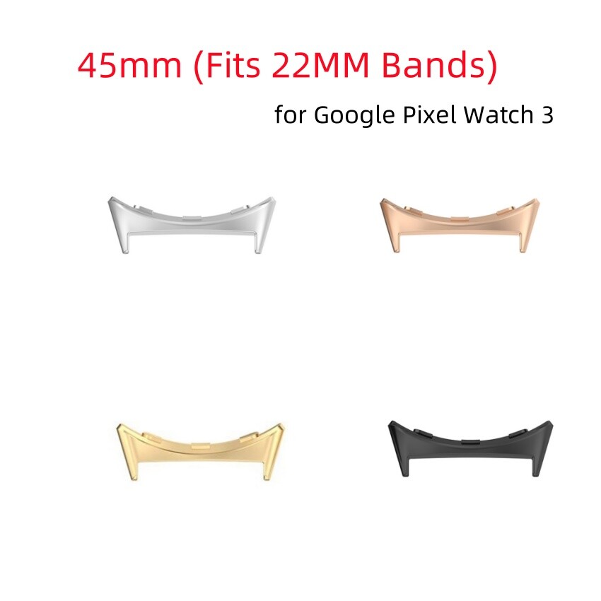 2x Watch Strap Connect Adapter for Google Pixel Watch3 41mm 45mm Connector Head