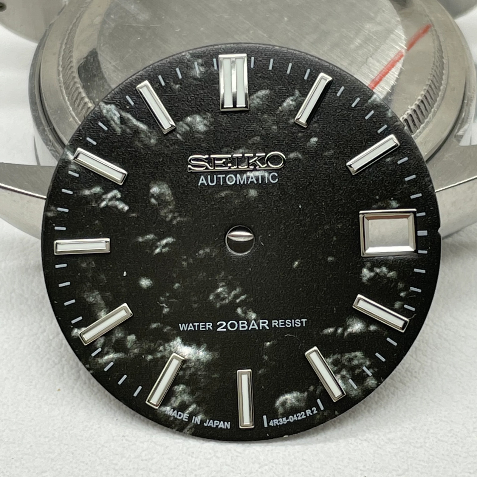 28.5mm Diving Watch Dial Green Lume for Nh35 Nh36 4R Movement Watch Parts