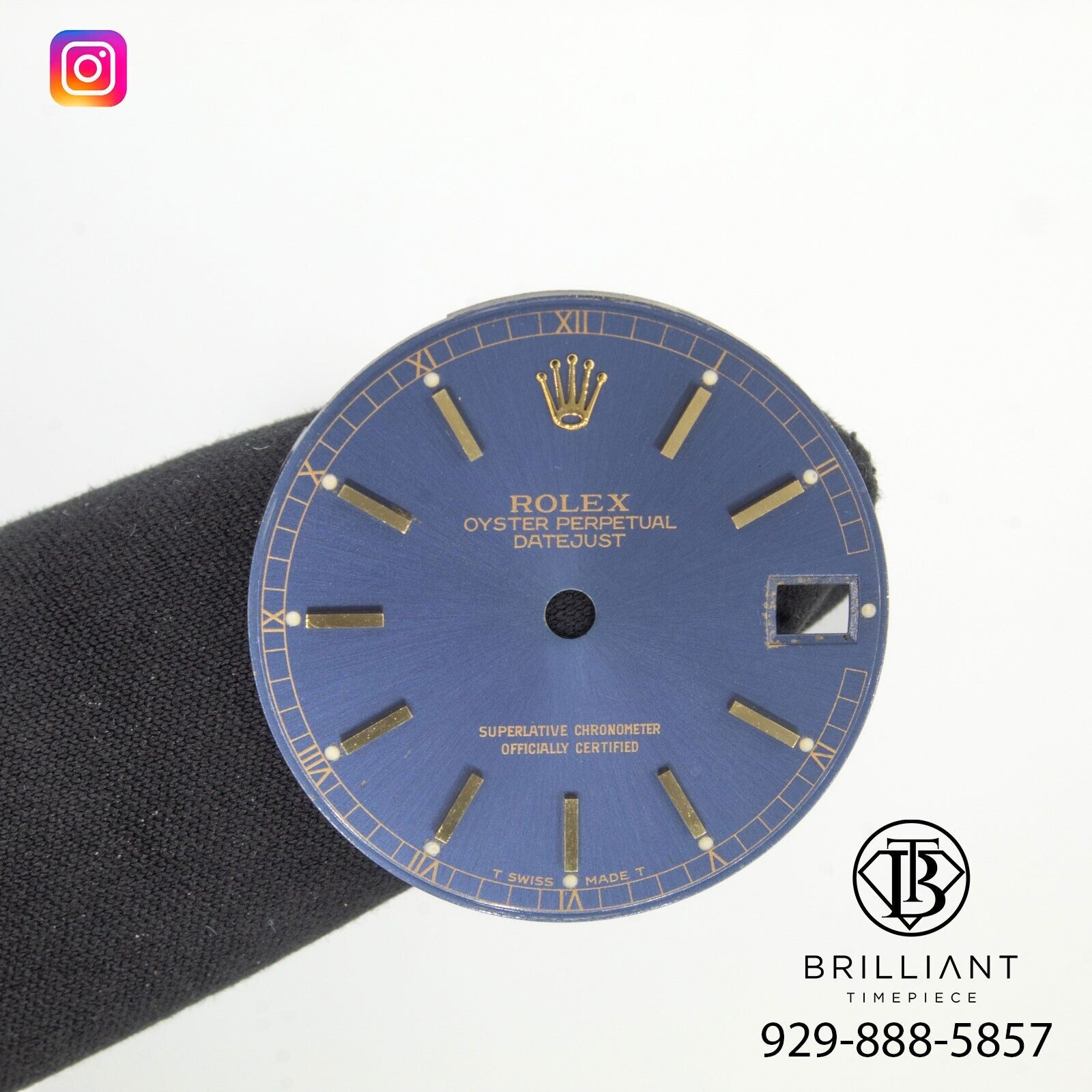 Rolex Datejust 31mm Blue Stick Two Tone Model 68278