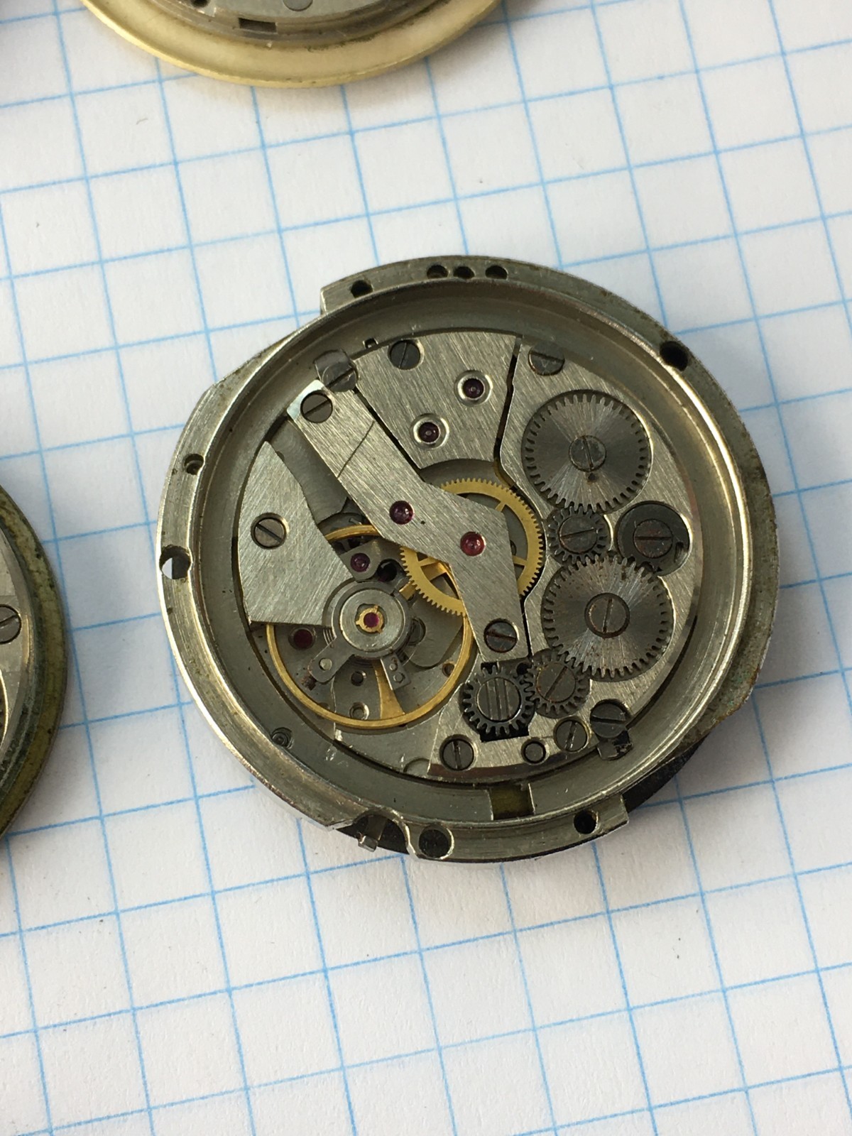 MOVEMENTS (13pcs) FOR MENS WRIST WATCH Slava Vostok Raketa USSR for parts
