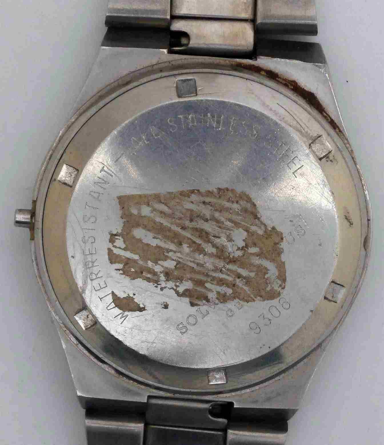 Vintage TITUS Tuning Fork Steel Wristwatch. Ref: 9308. Cal: 9162. For Repairs
